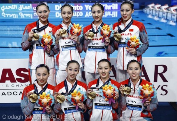 Nataţie: Campionatele Mondiale - Aur pentru China la înot artistic