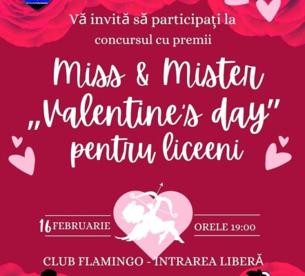 Miss&Mister Valentine’s Day la Cernavodă 