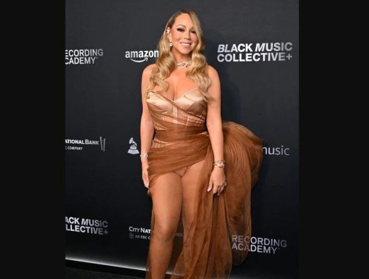 Mariah Carey, cu chiloțeii la vedere pe covorul roșu! A atras toate privirile