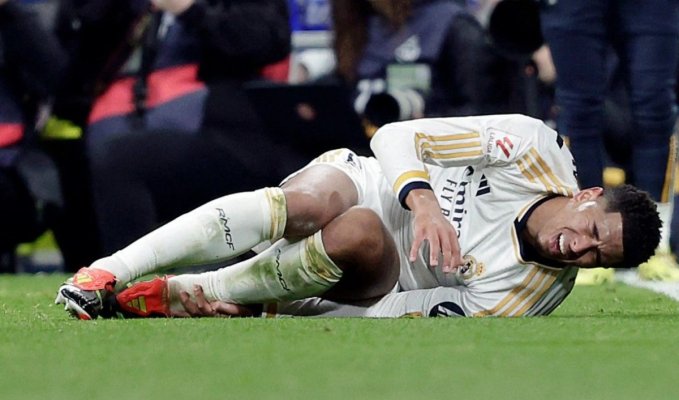 Fotbal: Jude Bellingham de la Real Madrid, accidentat la o gleznă şi indisponibil mai multe săptămâni
