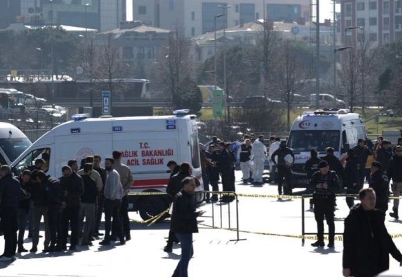 Atac armat la principalul tribunal din Istanbul. 6 oameni au fost răniți, iar cei doi atacatori au fost uciși
