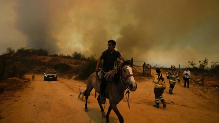 Incendii în Chile: Bilanţul a crescut la 131 de morţi