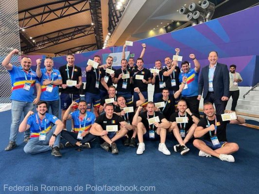 Naţionala masculină de polo a României s-a calificat la JO 2024