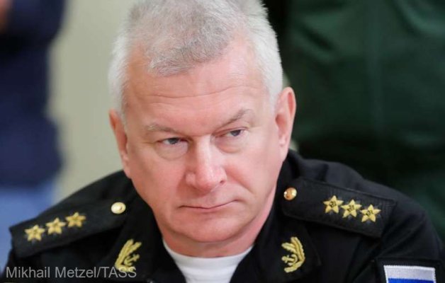 Comandantul flotei ruse a fost destituit, a anunţat presa din Rusia, iar Kremlinul nu a negat informaţia