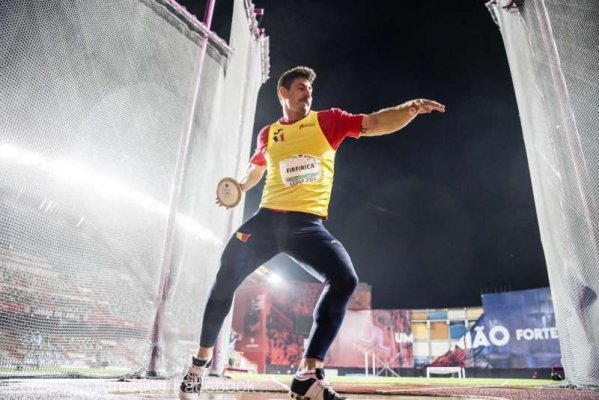 Atletism: Alin Firfirică, medaliat cu aur la disc, în Cupa Europeană de aruncări