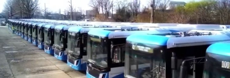 Noi autobuze pe traseele din orașul Constanța