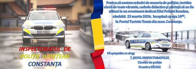 Ziua Poliției Române, sărbătorită la Constanța! 