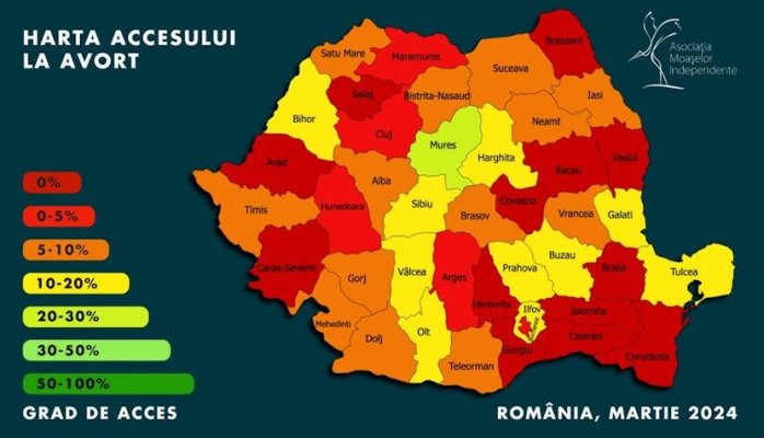 Peste 80% dintre unitățile medicale publice nu oferă servicii de avort în România