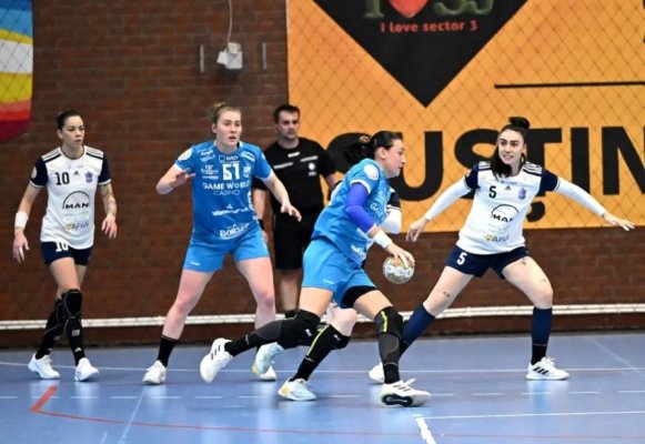Handbal feminin: CSM Bucureşti, învinsă fără drept de apel de Metz, în sferturile Ligii Campionilor