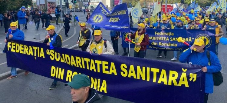 Grevă de avertisment de o oră, declanşată de sindicatele afiliate Federaţiei ”Solidaritatea Sanitară”