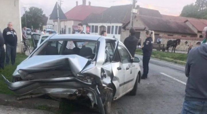 Accident rutier în Brașov: Un șofer a încercat să-și omoare soția și copilul