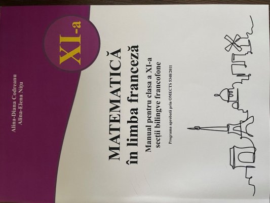 Lansare de carte la Liceul Teoretic Ovidius – Matematică în limba franceză