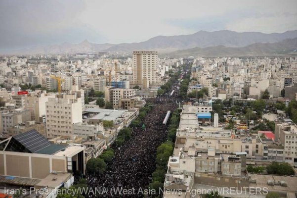 Iran: Preşedintele Ebrahim Raisi a fost înmormântat în oraşul natal