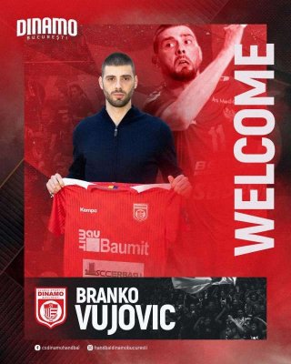 Handbal masculin: CS Dinamo l-a transferat pe muntenegreanul Branko Vujovic
