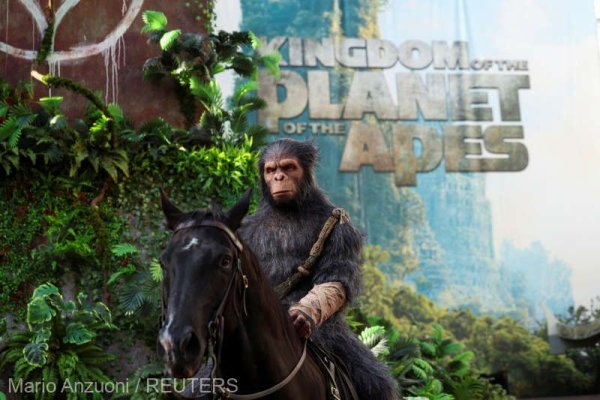 Filmul ''Kingdom of the Planet of the Apes'' a debutat pe primul loc în box-office-ul nord-american