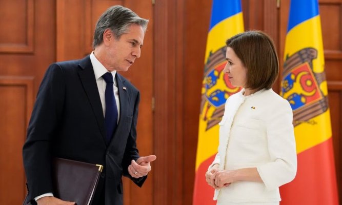 Secretarul de stat al SUA, Antony Blinken, va merge în Republica Moldova