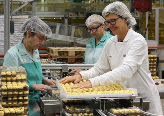 Ferrero inaugurează prima sa fabrică de ciocolată din America de Nord