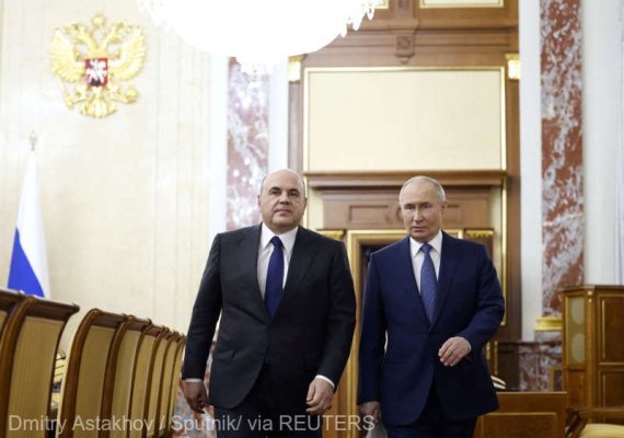 Preşedintele rus Vladimir Putin îl propune din nou ca premier pe Mihail Mişustin