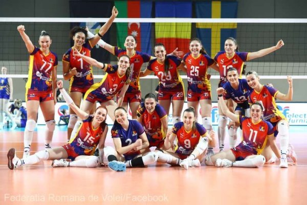Volei feminin: România a pierdut şi finala mică din Golden League, 0-3 cu Belgia