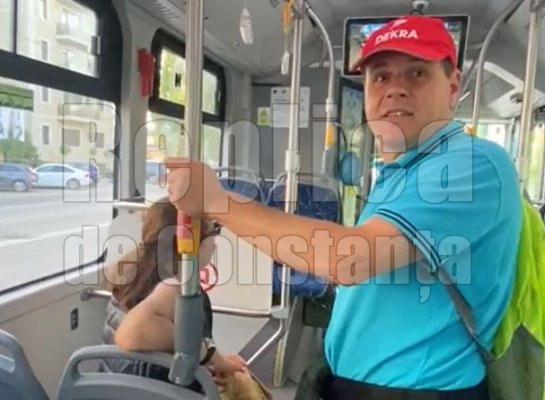 Ce au pățit doi turiști din Brașov, când au călătorit cu autobuzul prin Mamaia?! Video