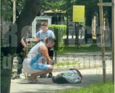 Un bărbat s-a prăbușit pe stradă, în zona parcului Oleg Danovski
