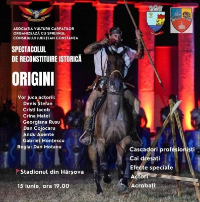 Lecție de Istorie pe Viu – Spectacolul „Origini” la Hârșova