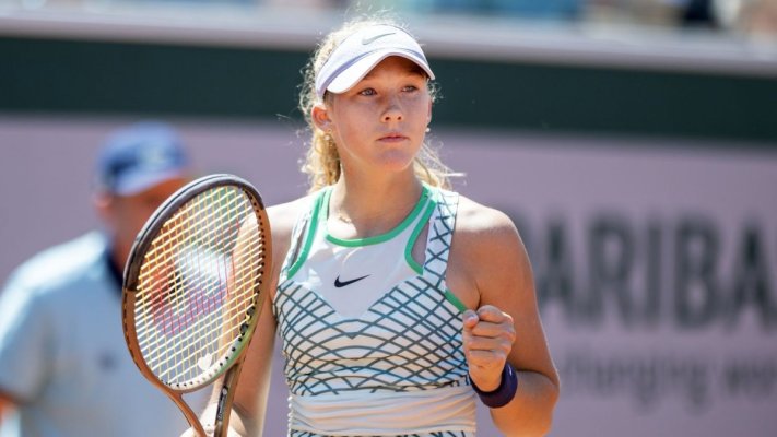 Tenis: Rusoaica Mirra Andreeva, în vârstă de numai 17 ani, în sferturi de finală la Roland Garros