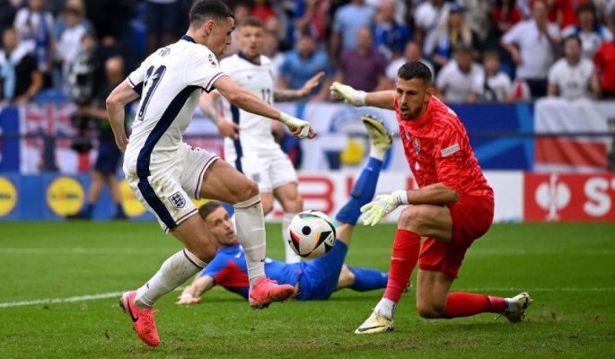 Euro 2024: Anglia - Slovacia 2-1. Anglia s-a calificat în sferturi și va evolua cu Elveția pentru un loc în semifinale