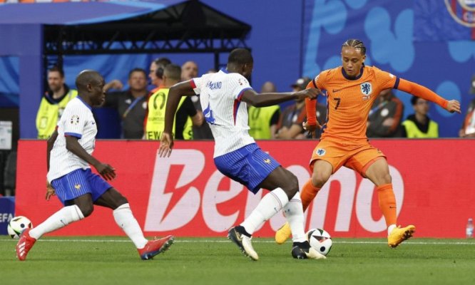 Olanda - Franța 0-0, un meci plin de ratări 