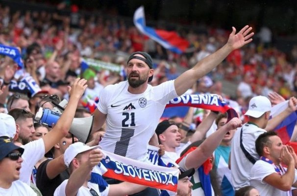 EURO 2024: Slovenia și Danemarca 0-1, în primul meci din Grupa C