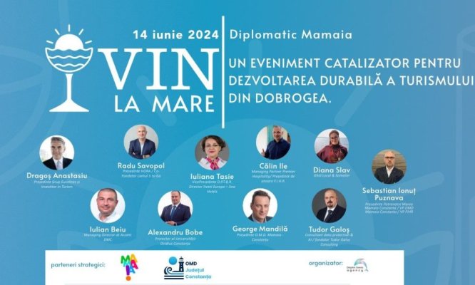  OMD Mamaia Constanța și OMD Județul Constanța, parteneri strategici ai evenimentului “VIN la mare”