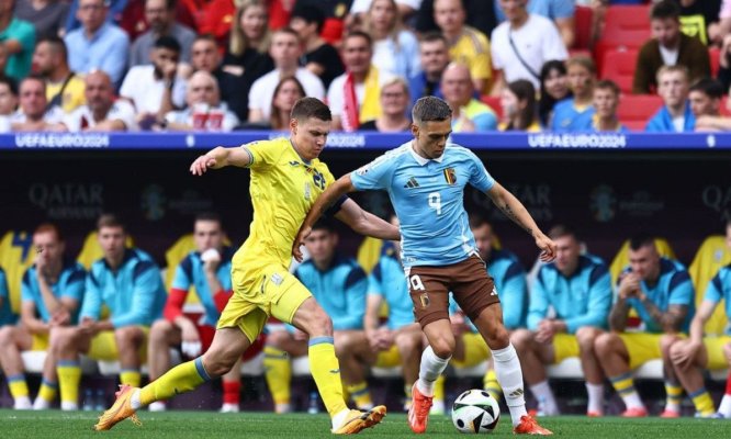 EURO 2024: Belgia s-a calificat în optimi după 0-0 cu Ucraina