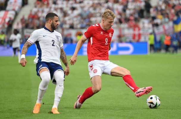Danemarca - Anglia 1-1, englezii obțin doar un punct la Frankfurt 