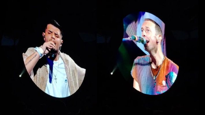 Babasha a cântat din nou la concertul Coldplay, dar publicul s-a comportat diferit