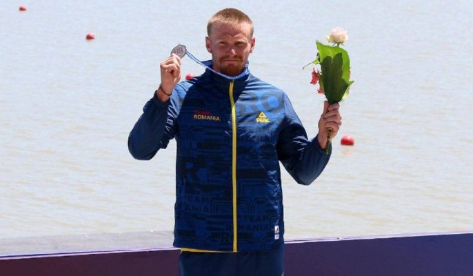 Cătălin Chirilă a câștigat medalia de aur la canoe simplu 1.000 de metri, la Campionatele Europene