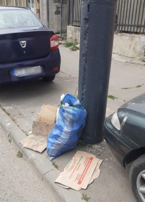 Depozitarea ilegală de deșeuri pe domeniul public, sancționată de polițiștii locali