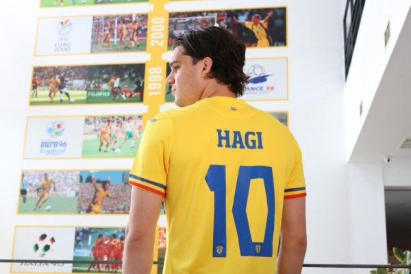 Ianis Hagi va purta la Euro 24 tricoul cu numărul 10