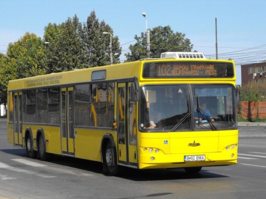 Când scăpăm de MAZ-urile de la CT BUS, vechi de când lumea și pământul?! 