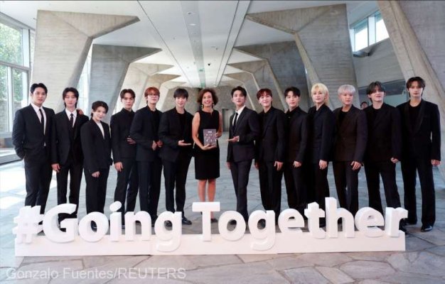 Membrii grupului K-pop Seventeen, primii ambasadori ai bunăvoinţei pentru tineret la UNESCO