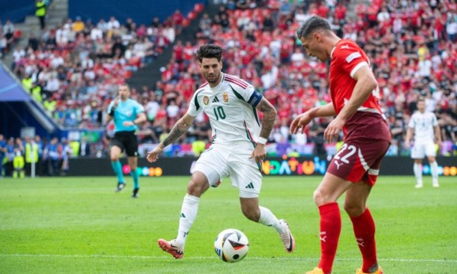 Ungaria - Elveția 1-3, al doilea meci din cadrul EURO 2024 