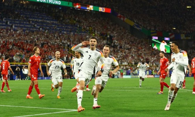 Germania - Danemarca 2-0, în „optimile” EURO 2024