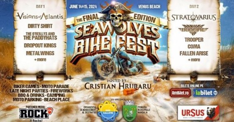 Seawolves Bike Fest 2024, desfășurat în perioada 14-16 iunie