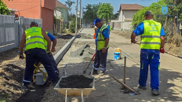 Lucrările edilitare continuă în cartierele Constanței!