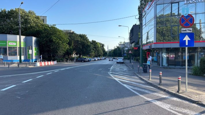 Circulația a fost reorganizată pe străzile Adamclisi și Suceava pentru fluidizarea traficului rutier