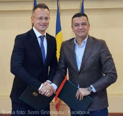Memorandum pentru restabilirea legăturii feroviare între Timişoara şi Szeged, semnat miercuri la Bucureşti