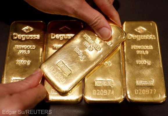 Cererea globală de aur în primul trimestru din 2024 a fost de 1.238 de tone, în creştere cu 3% 
