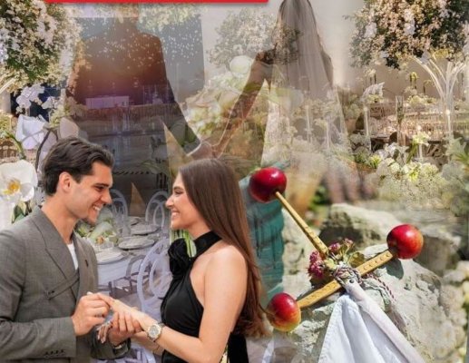 Nunta Anului la Palatul Știrbey! Ianis și Elena Hagi, căsătorie cu tradiții și obiceiuri machedonești