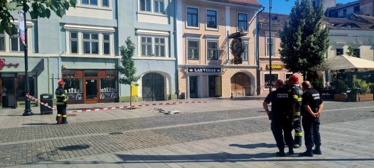 O explozie subterană a avut loc în centrul orașului Sibiu