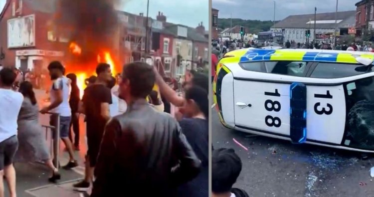 Cine este românul arestat pentru incendierea autobuzului în timpul revoltelor din Leeds