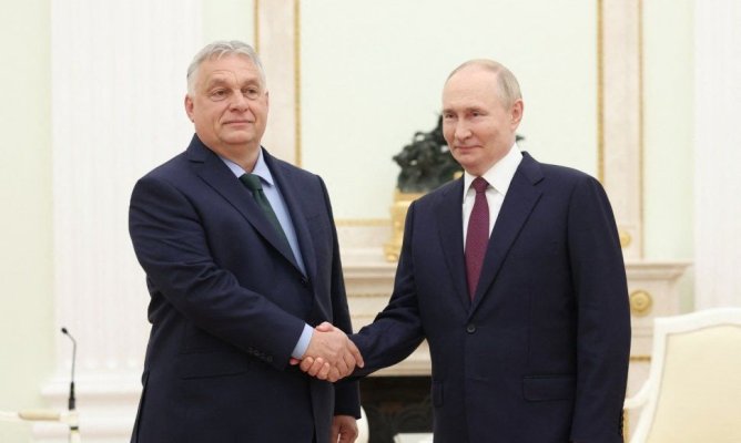 Ce discută Viktor Orban cu Vladimir Putin, la Moscova